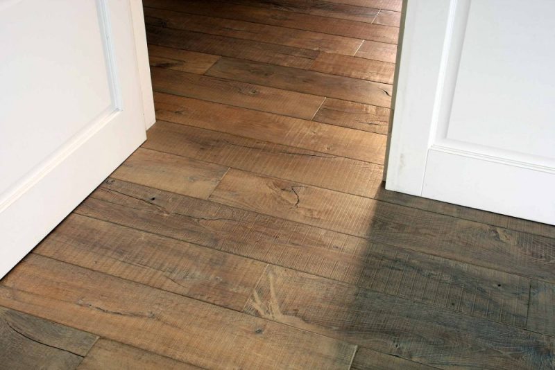 French Oak Wide Board Antique Sawn - OAK TIMBER FLOORING