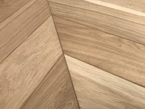 Chevron Parquet- Engineered French Oak 90x600x18