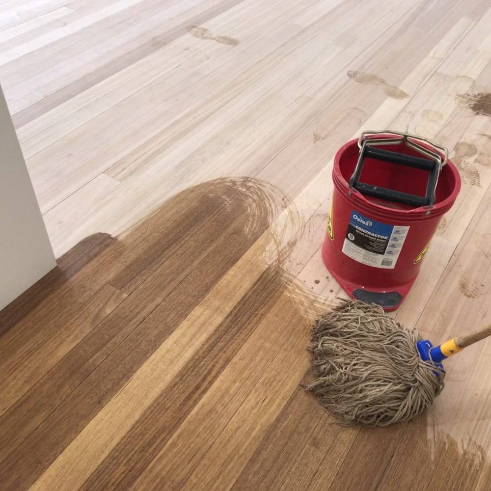 Bleaching Wood OAK TIMBER FLOORING